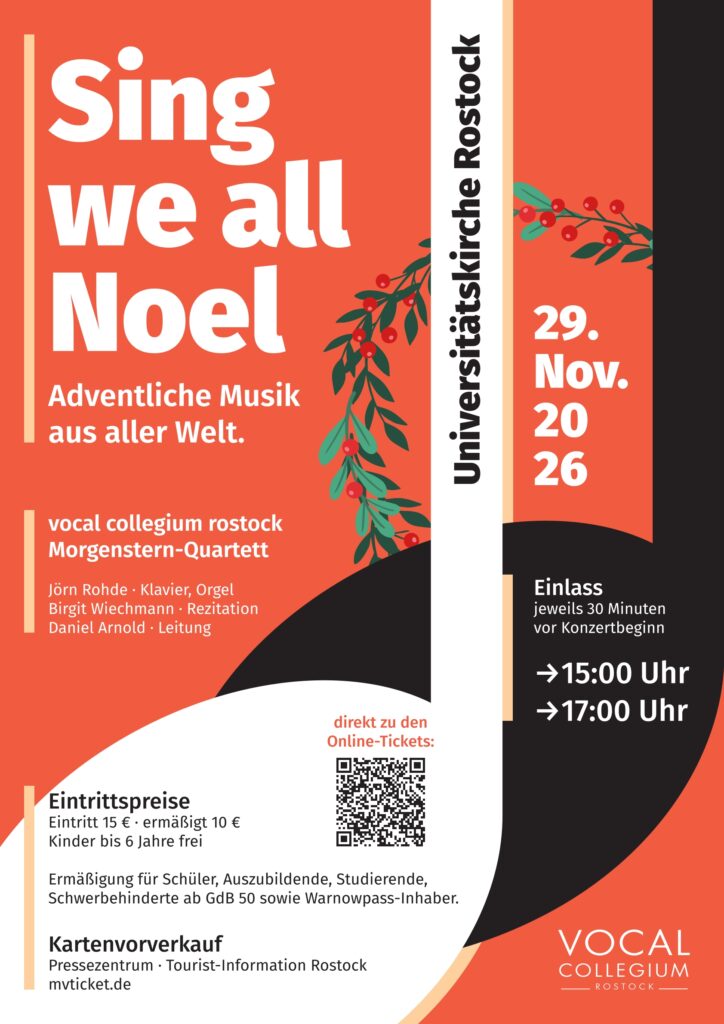 Plakat Adventskonzert 2026